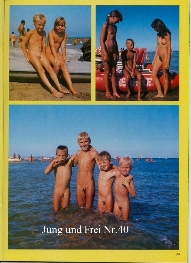 Jung und Frei Nr.40 - nudists retro magazine Jung und Frei Nr.40 - nudists retro magazine