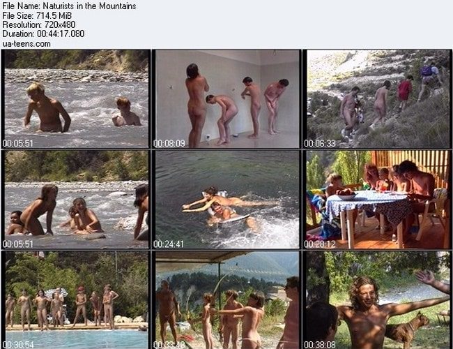 Naturism video naked holidays in the mountains 714 MB Naturism video naked holidays in the mountains 714 MB